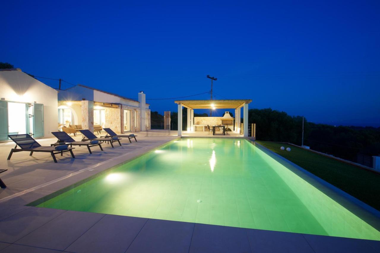 Exclusive Sea View Villa Madelaine Spartia  Exteriér fotografie