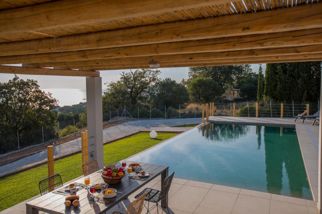 Exclusive Sea View Villa Madelaine Spartia  Exteriér fotografie