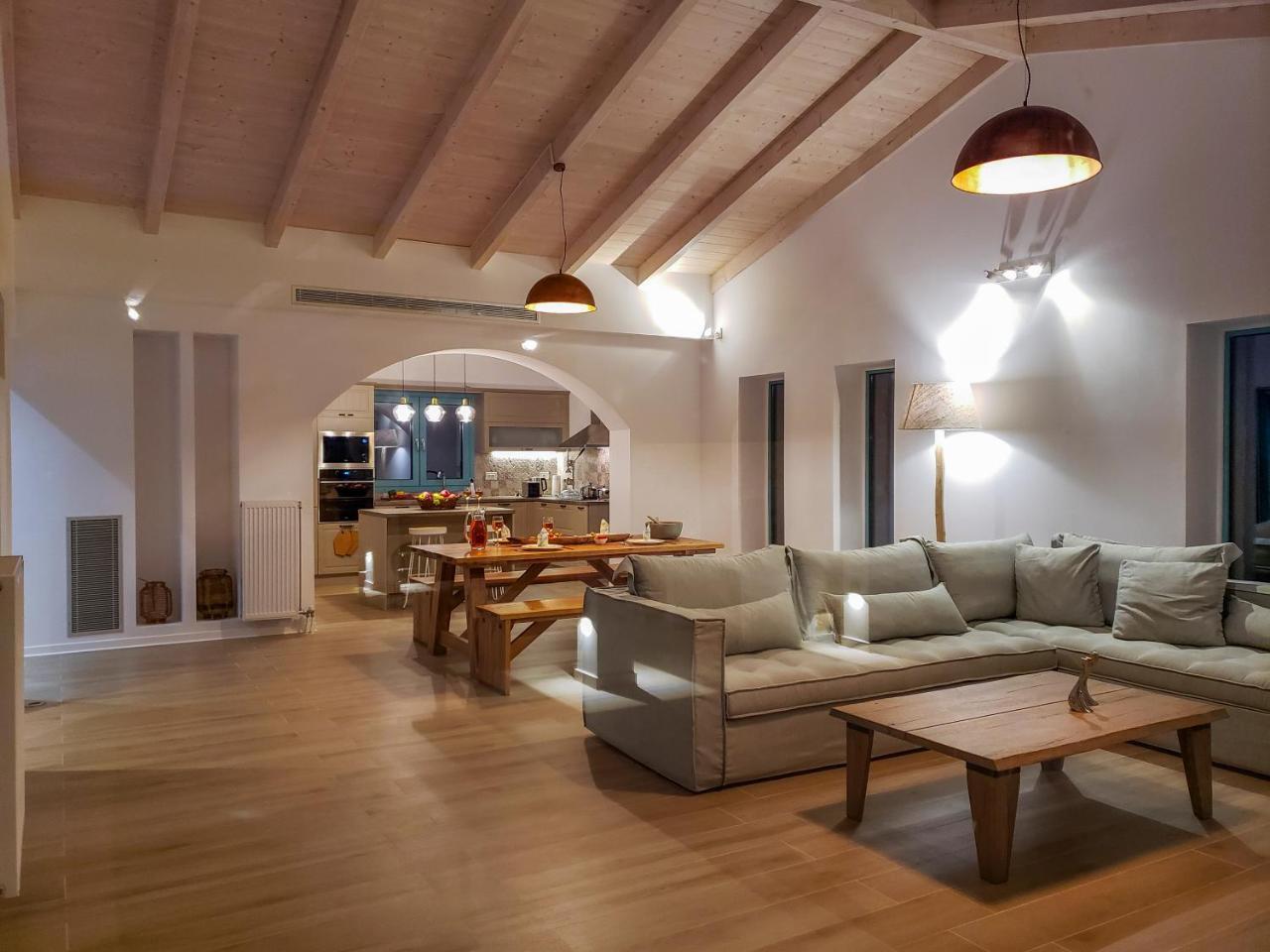 Exclusive Sea View Villa Madelaine Spartia  Exteriér fotografie