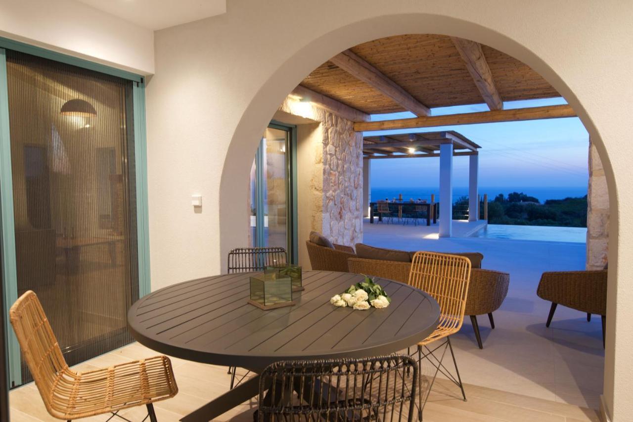 Exclusive Sea View Villa Madelaine Spartia  Exteriér fotografie