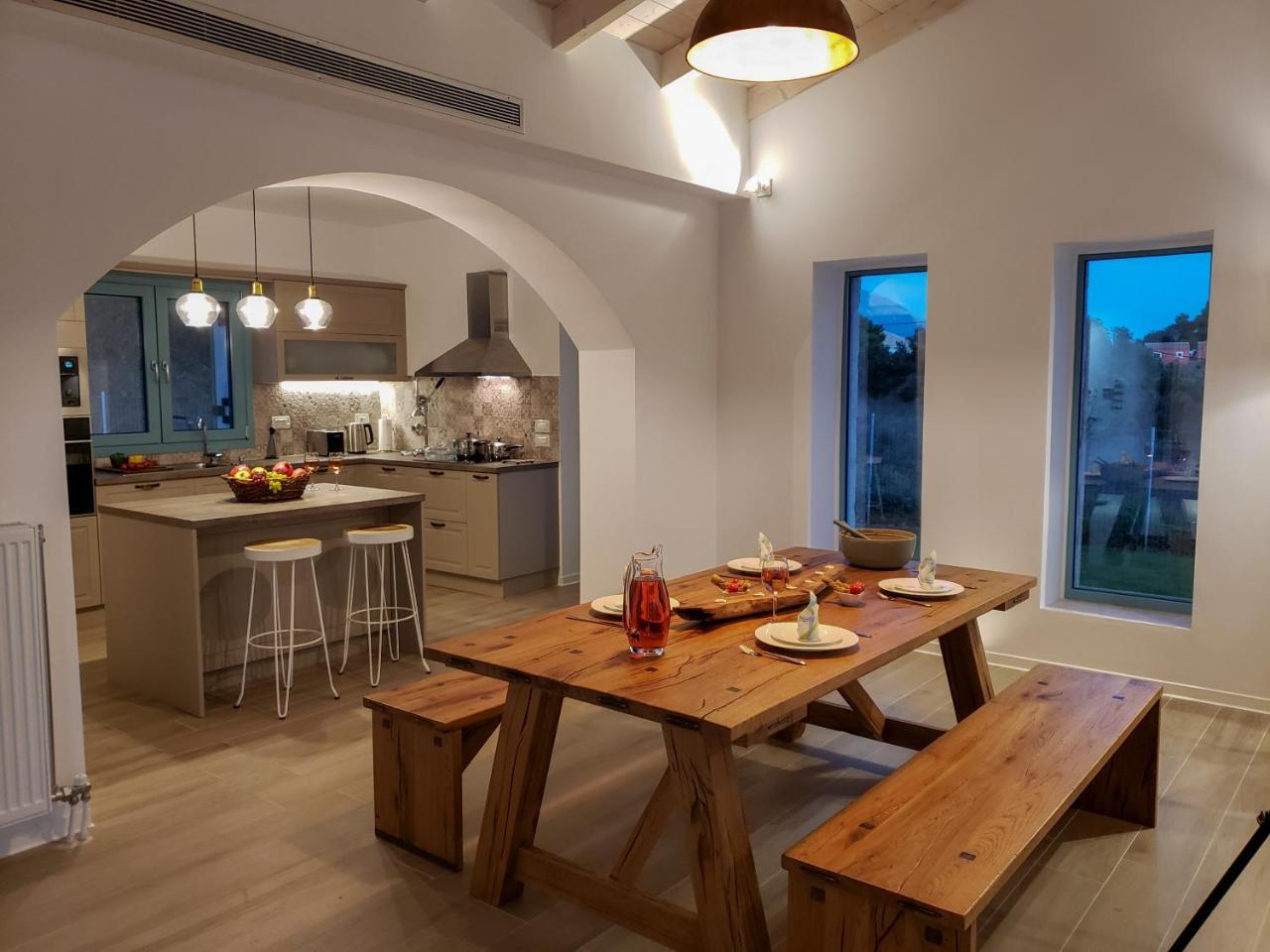 Exclusive Sea View Villa Madelaine Spartia  Exteriér fotografie