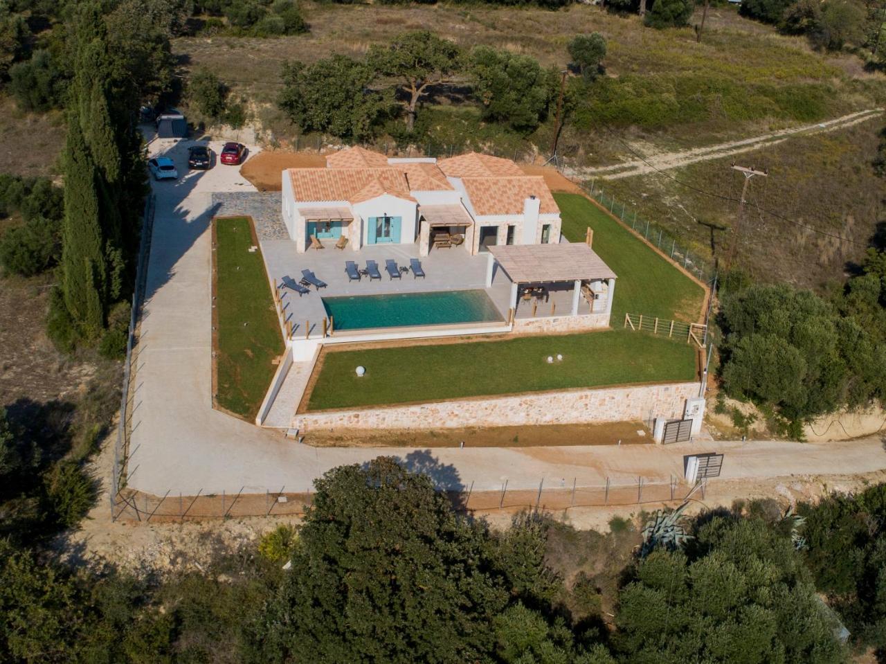 Exclusive Sea View Villa Madelaine Spartia  Exteriér fotografie