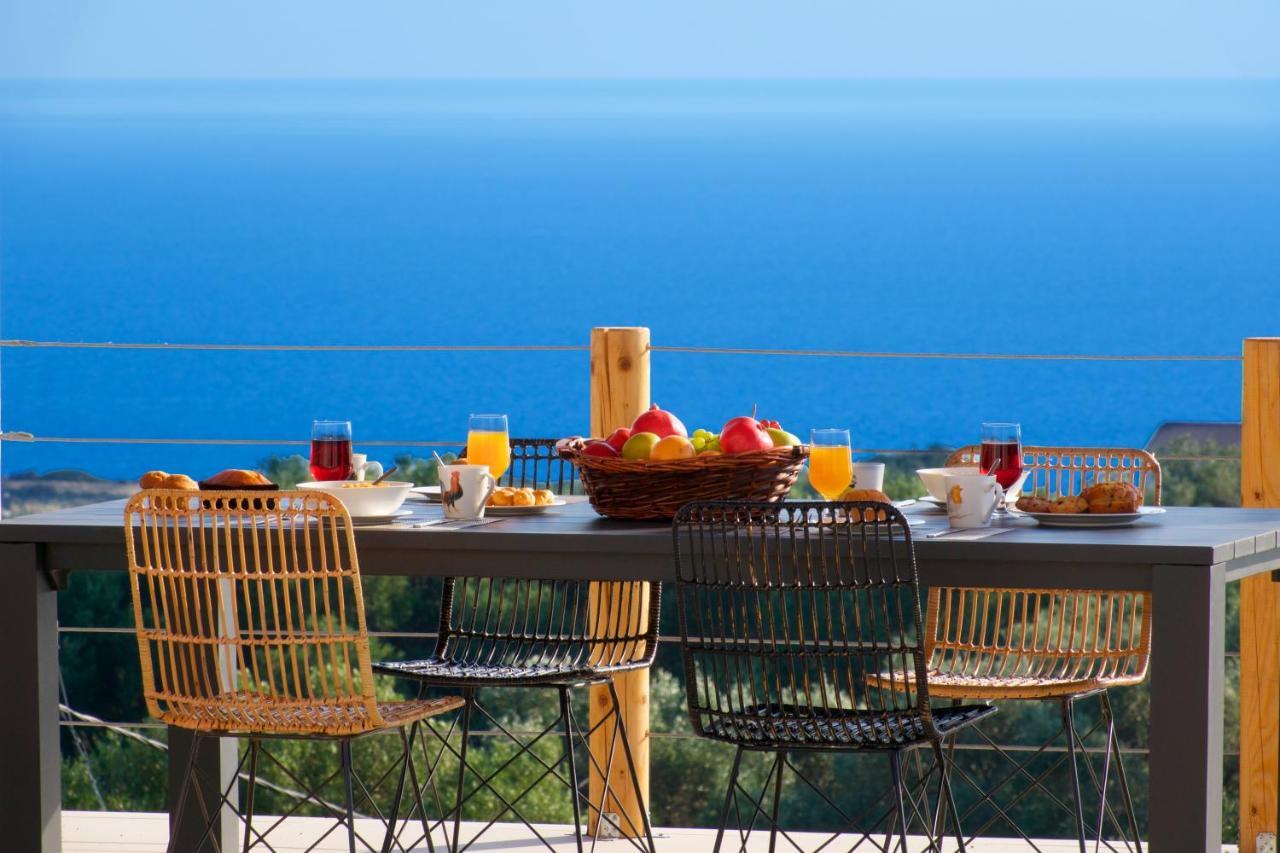 Exclusive Sea View Villa Madelaine Spartia  Exteriér fotografie