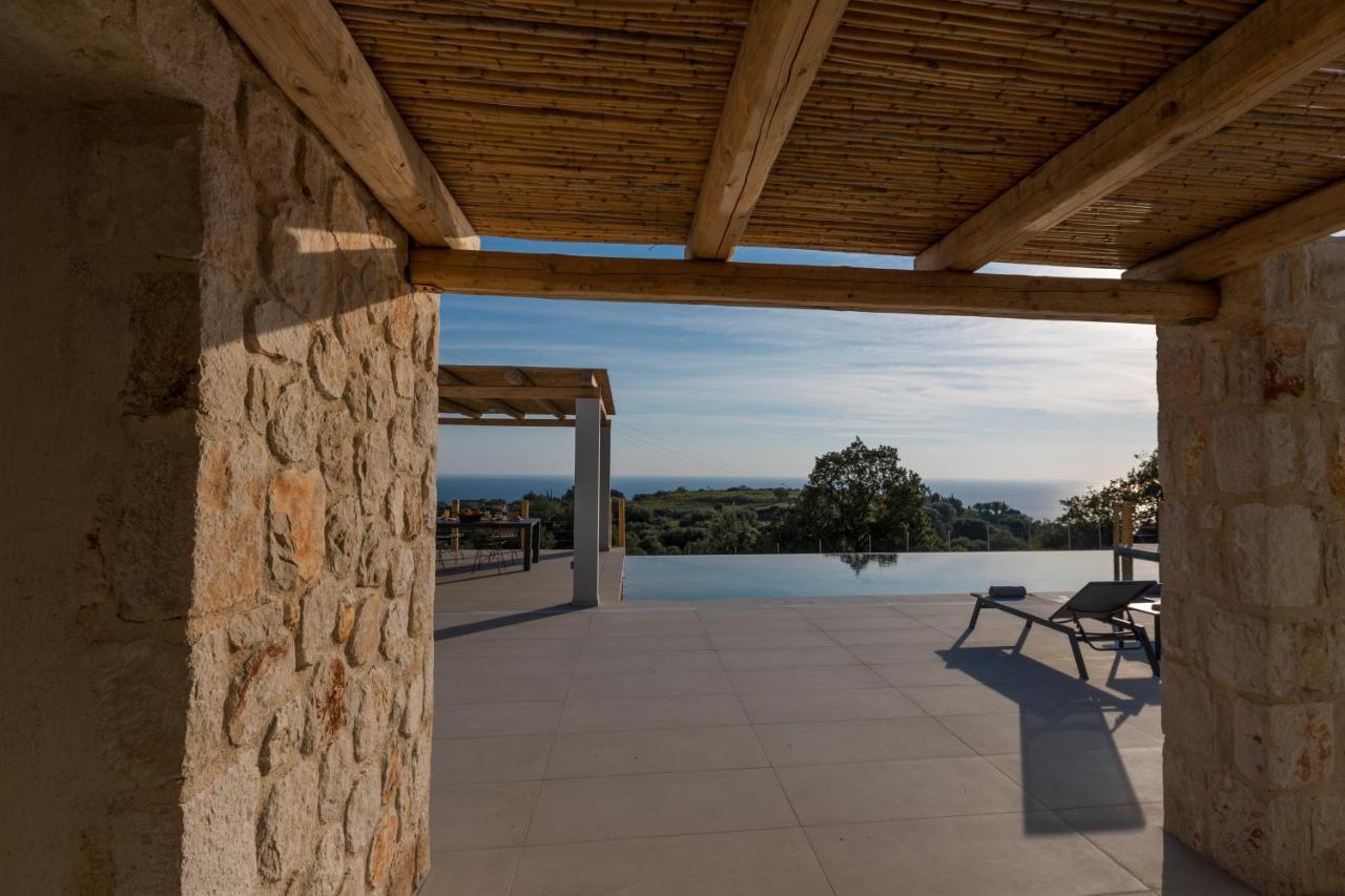 Exclusive Sea View Villa Madelaine Spartia  Exteriér fotografie